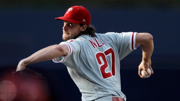 Aaron Nola, The Canadian Press Aaron Nola