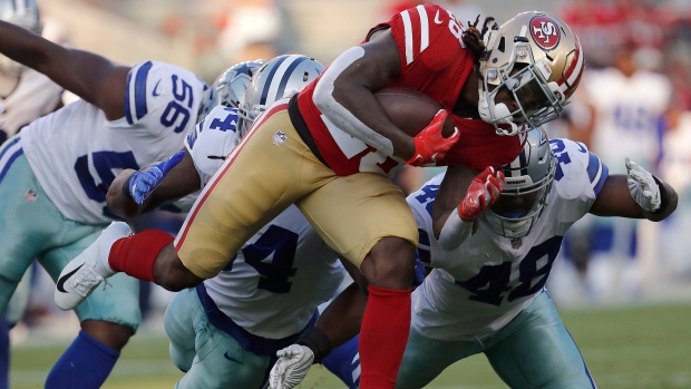 Jerick McKinnon, The Canadian Press Jerick McKinnon