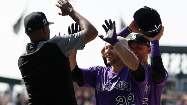 Rockies Celebrate, The Canadian Press Rockies Celebrate