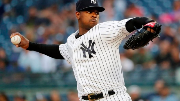 DeGrom, backed by 5 Mets HRs, tops Severino, Yankees 8-5 Article Image 0, The Canadian Press DeGrom, backed by 5 Mets HRs, tops Severino, Yankees 8-5 Article Image 0