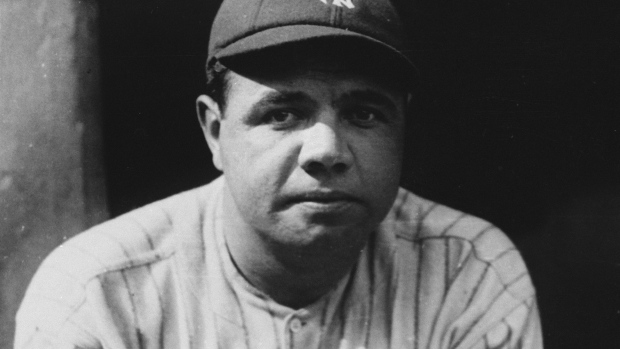 Babe Ruth, The Canadian Press Babe Ruth