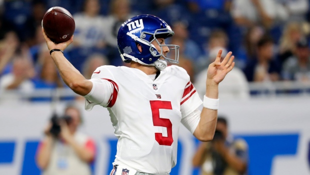 Davis Webb, The Canadian Press Davis Webb
