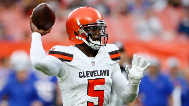 Tyrod Taylor, The Canadian Press Tyrod Taylor