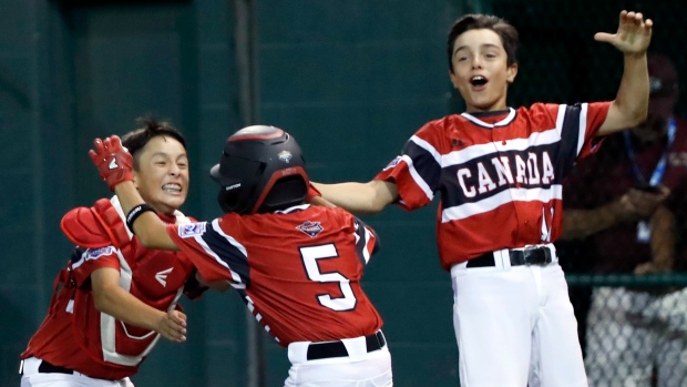 Team Canada celebrates