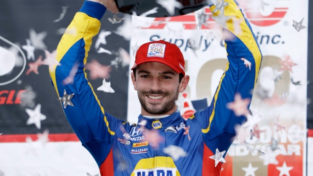 Alexander Rossi, The Canadian Press Alexander Rossi