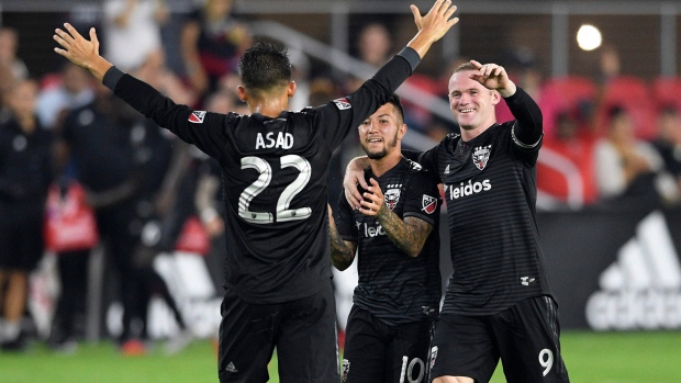 D.C. United celebrates