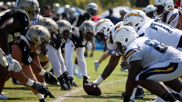 saints and chargers