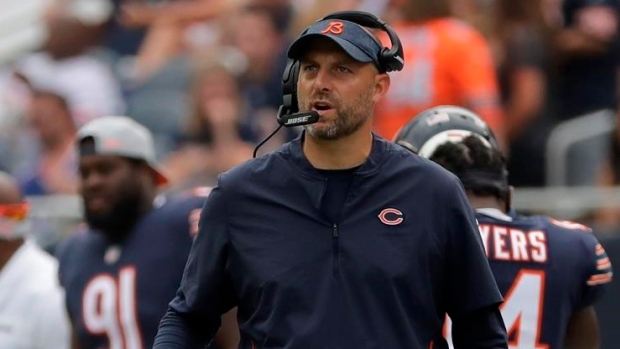 Matt Nagy, The Canadian Press Matt Nagy