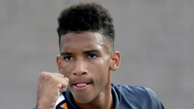 Felix Auger-Aliassime, The Canadian Press Felix Auger-Aliassime