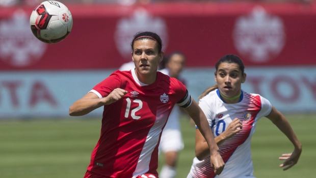 Christine Sinclair, The Canadian Press Christine Sinclair