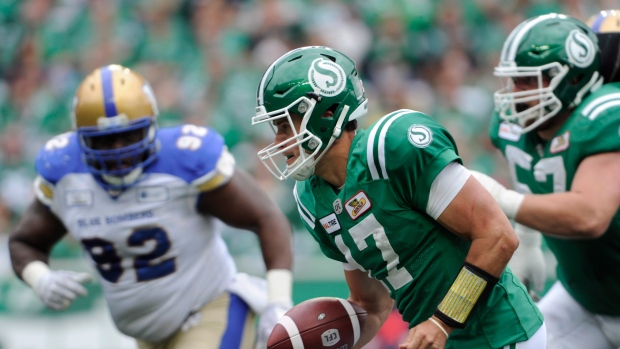 Zach Collaros, The Canadian Press Zach Collaros