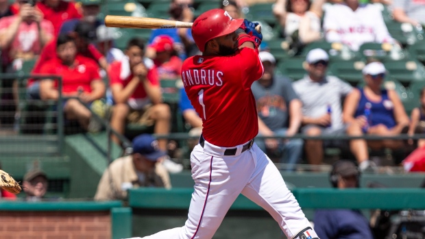 Elvis Andrus, The Canadian Press Elvis Andrus
