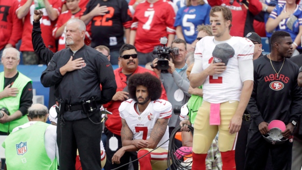 Colin Kaepernick, The Canadian Press Colin Kaepernick