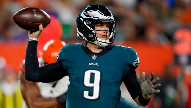 Nick Foles, The Canadian Press Nick Foles