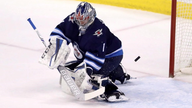 Winnipeg Jets sign Edmonton-born goaltender Eric Comrie Article Image 0, The Canadian Press Winnipeg Jets sign Edmonton-born goaltender Eric Comrie Article Image 0