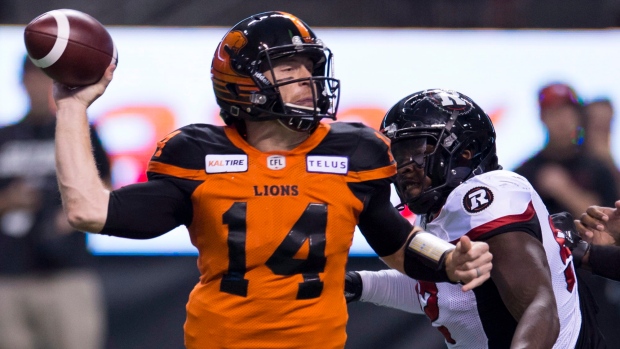 Travis Lulay, The Canadian Press Travis Lulay