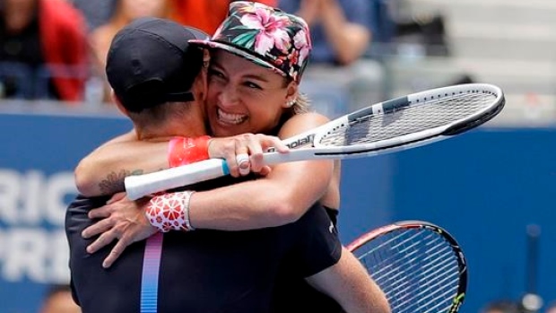 Bethanie Mattek-Sands and Jamie Murray, The Canadian Press Bethanie Mattek-Sands and Jamie Murray