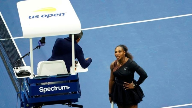 Carlos Ramos and Serena Williams, The Canadian Press Carlos Ramos and Serena Williams