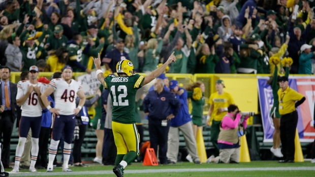 Aaron Rodgers , The Canadian Press Aaron Rodgers