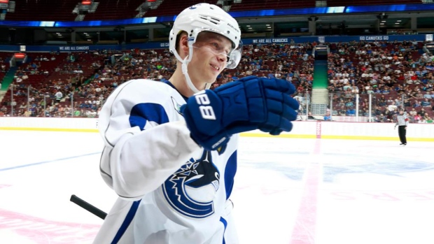 Elias Pettersson, The Canadian Press Elias Pettersson
