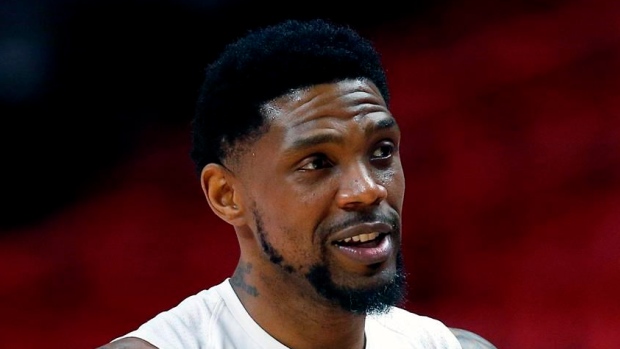 TSN on X: They gave Udonis Haslem a rocking chair ahead of his