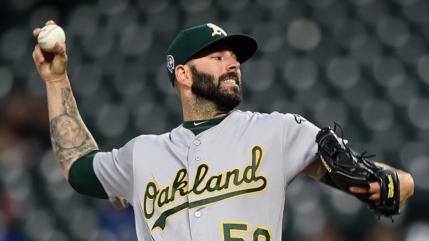 Mike Fiers, The Canadian Press Mike Fiers