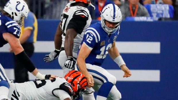 Andrew Luck, The Canadian Press Andrew Luck