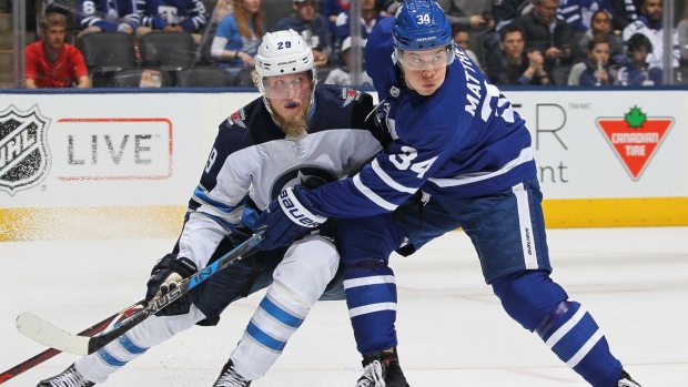 Patrik Laine and Auston Matthews