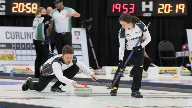 Kirk Muyres and Laura Walker , Curling Canada Kirk Muyres and Laura Walker