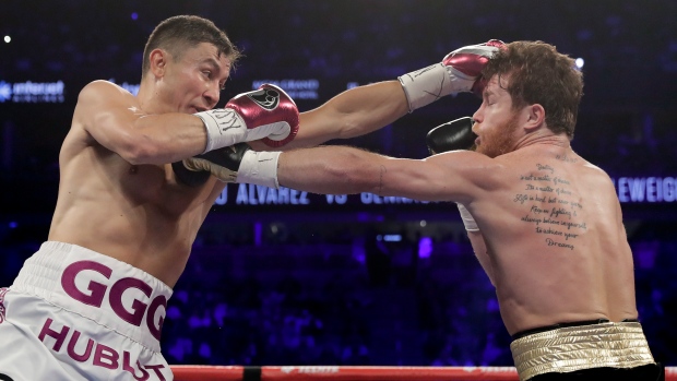 Gennady Golovkin Canelo Alvarez, The Canadian Press Gennady Golovkin Canelo Alvarez