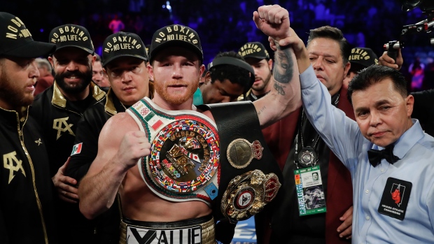 Canelo Alvarez, The Canadian Press Canelo Alvarez