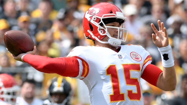 Patrick Mahomes, The Canadian Press Patrick Mahomes