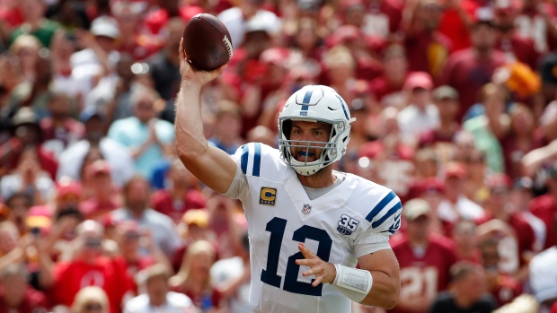 Andrew Luck, The Canadian Press Andrew Luck