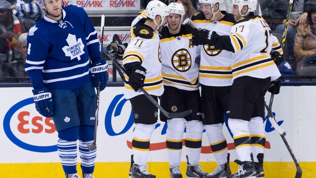 Boston Bruins celebrate, The Canadian Press Boston Bruins celebrate