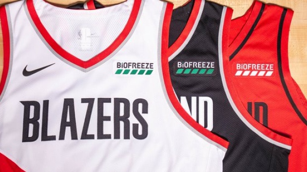 Portland Trail Blazers jerseys