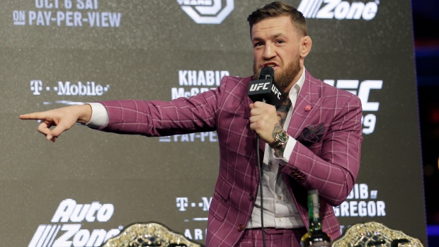 Conor Mcgregor, The Canadian Press Conor Mcgregor
