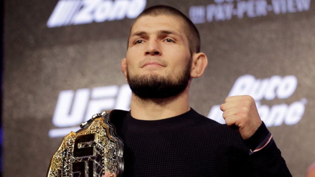 Khabib Nurmagomedov, The Canadian Press Khabib Nurmagomedov