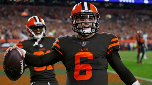 Baker Mayfield, The Canadian Press Baker Mayfield