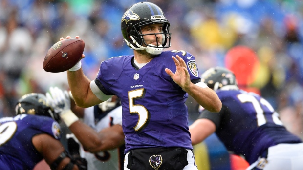 Joe Flacco, The Canadian Press Joe Flacco
