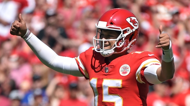 Patrick Mahomes, The Canadian Press Patrick Mahomes