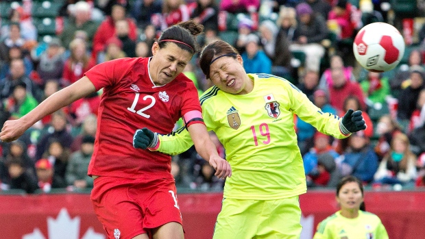 Christine Sinclair, The Canadian Press Christine Sinclair