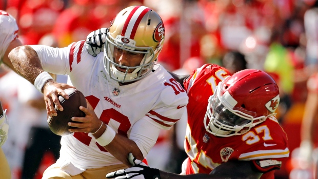 Jimmy Garoppolo, The Canadian Press Jimmy Garoppolo