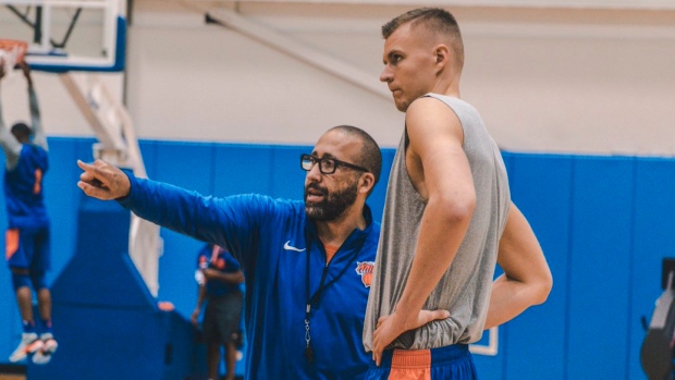 David Fizdale Kristaps Porzingis