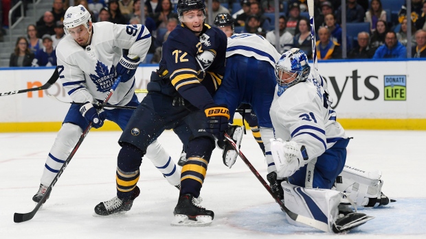 Frederik Andersen Tage Thompson, The Canadian Press Frederik Andersen Tage Thompson