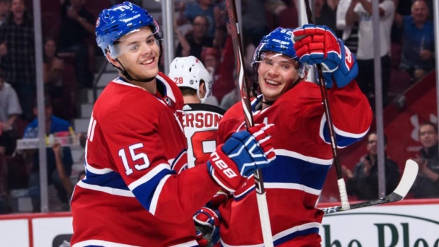 Jesperi Kotkaniemi and Artturi Lehkonen, Getty Images Jesperi Kotkaniemi and Artturi Lehkonen
