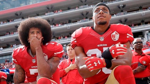 Colin Kaepernick Eric Reid, The Canadian Press Colin Kaepernick Eric Reid