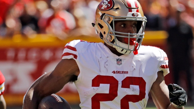 Matt Breida, The Canadian Press Matt Breida