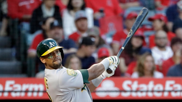 Khris Davis, The Canadian Press Khris Davis