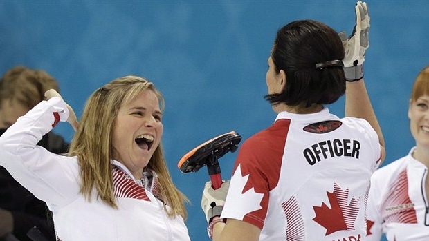 Jennifer Jones and Jill Officer