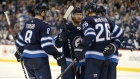 Winnipeg Jets celebrate